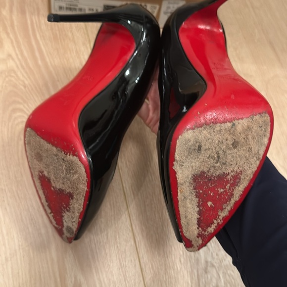 Tibur 100 patent black Christian Louboutin - Picture 2 of 12